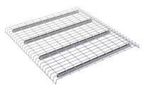 Wire decking for pallet rack